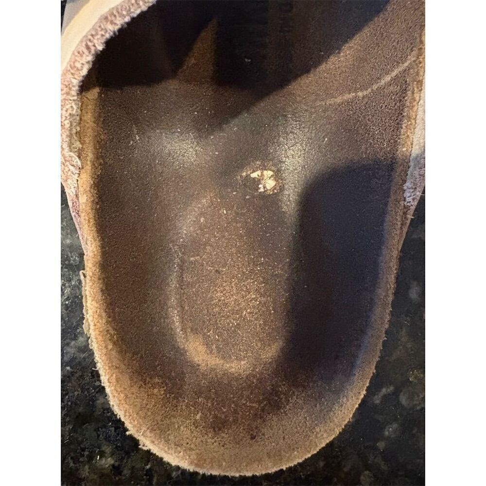 Birkenstock Arizona Women's Sandals Size 6 Ivory Leather Slip-On - Picture 16 of 16